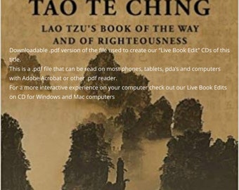 Tao Te Ching (Downloadable .pdf)