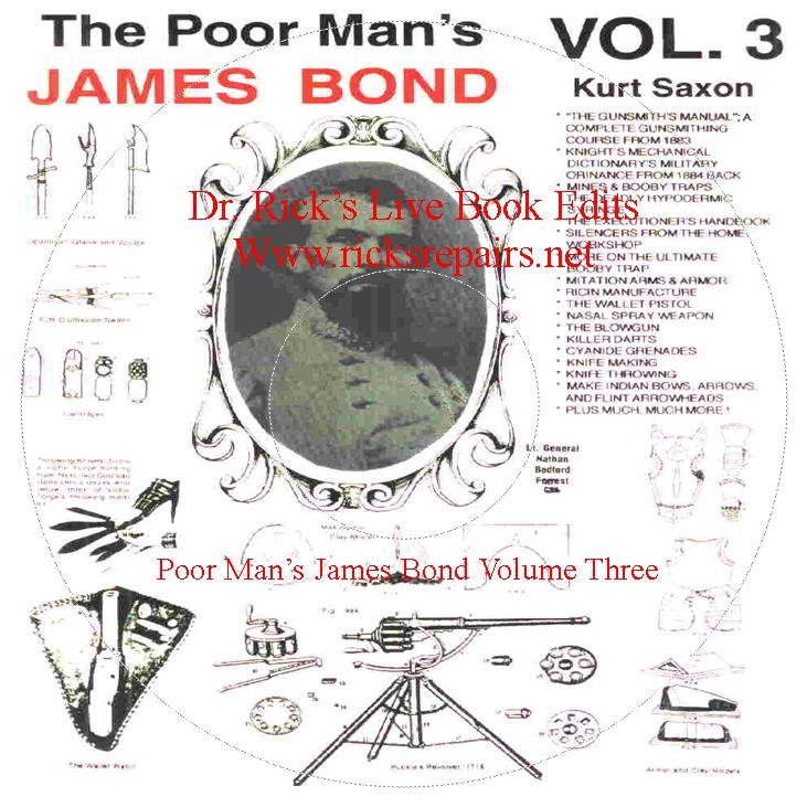 Poor Man's James Bond Vol 3 Live Book Edit on CD Etsy