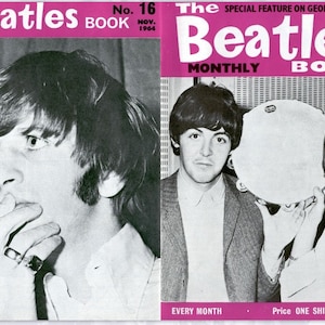 The Beatles Monthly - Etsy