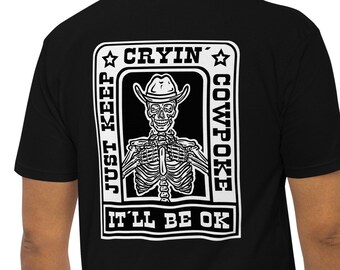 Cryin' (Black) - Heavyweight Tee