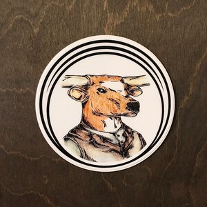 Longhorn - Sticker