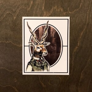Black Buck - Sticker