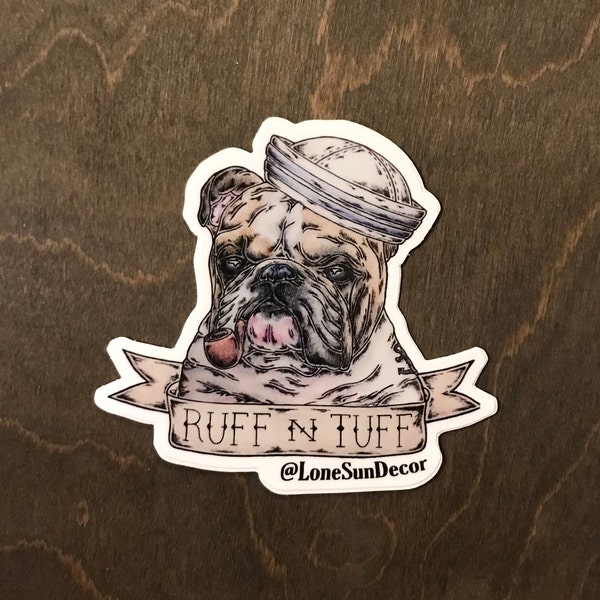 Tuff Stickers - Etsy