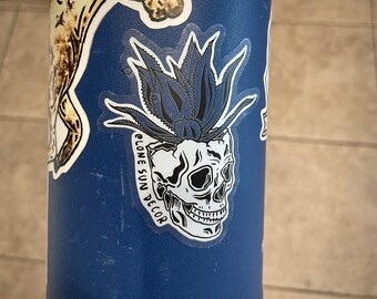 Agave Calavera (Clear) - Sticker