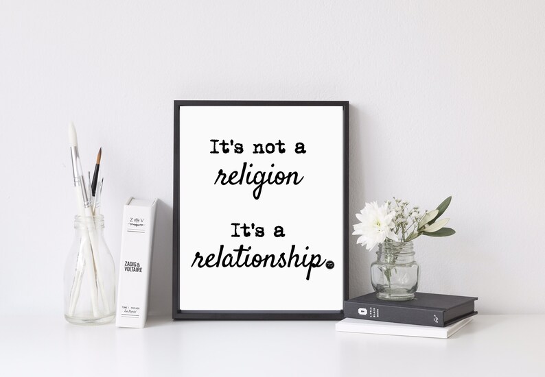 Black and White Inspirational Wall Art Printable File | Etsy