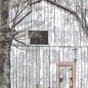 Grey Barn 8x10 Ratio - Printable File - INSTANT DOWNLOAD - Office, Home ...