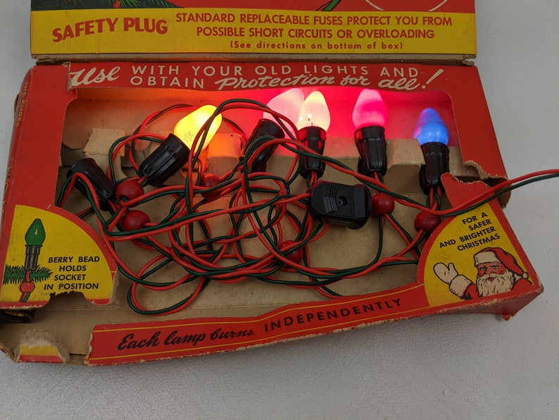 Vintage Noma Christmas Lights Etsy