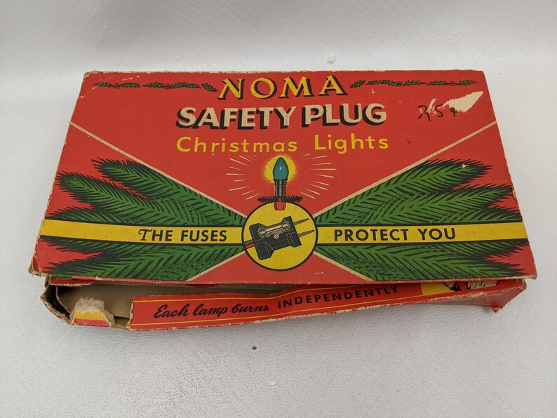 Vintage Noma Christmas Lights Etsy