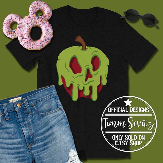 Download Free Poison Apple Shirt Snow White Poison Apple Disney Villain Etsy SVG Cut Files