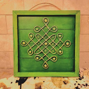 3D Kolam in Lippan Art