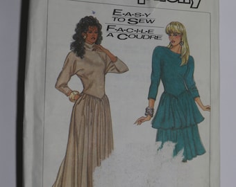 Simplicity 8284  Misses Dress in Two Lengths Sewing Pattern - UNCUT Size 8 - 14