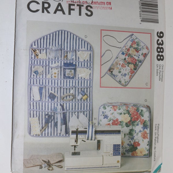 McCalls 9388 Sewing Accessories Sewing Pattern UNCUT