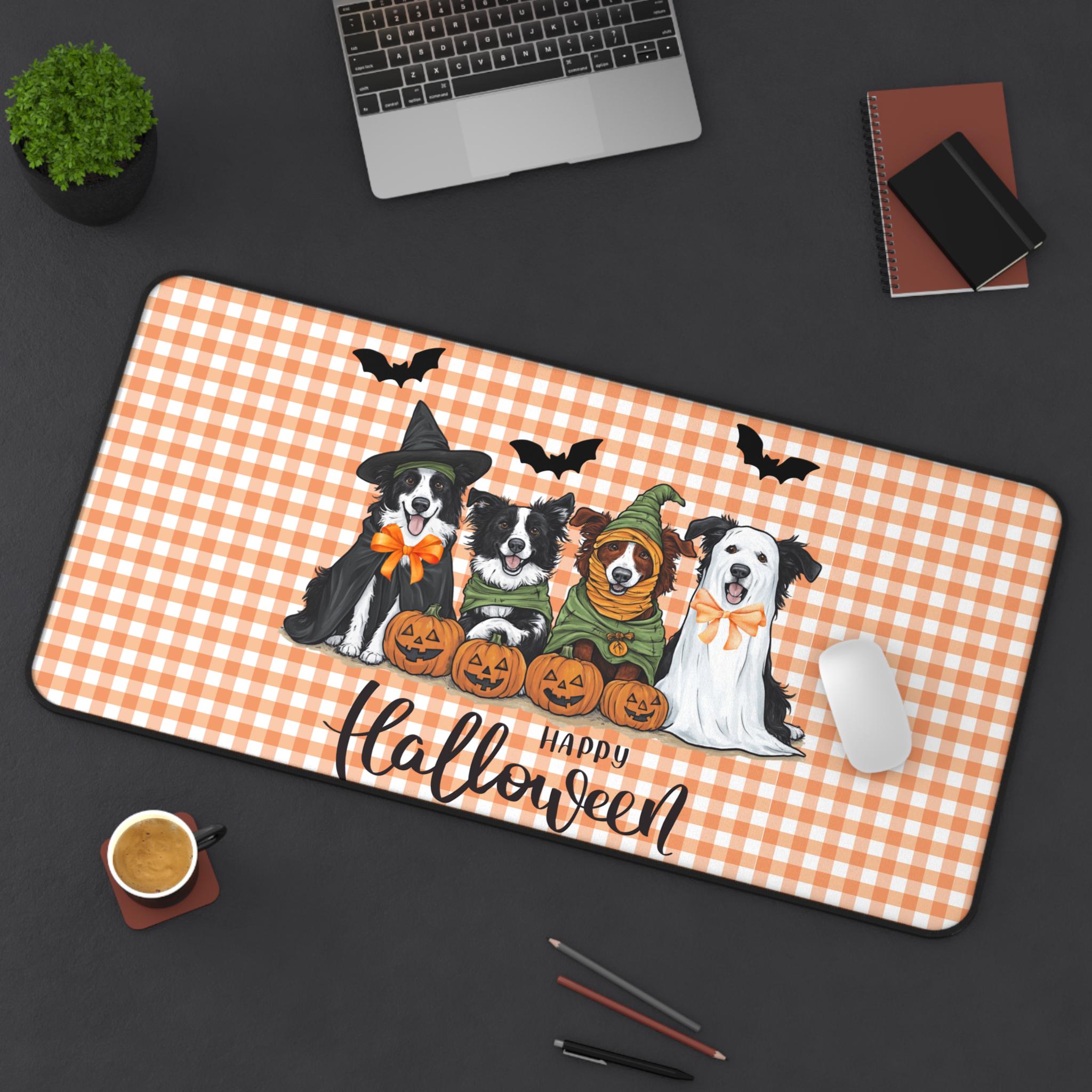 Border Collie In Summer Flowers Mouse Pad Hot Pad Or Trivet - View #10
