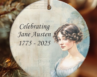 Jane Austen 250th Anniversary Ornament: Elizabeth Bennet Keepsake