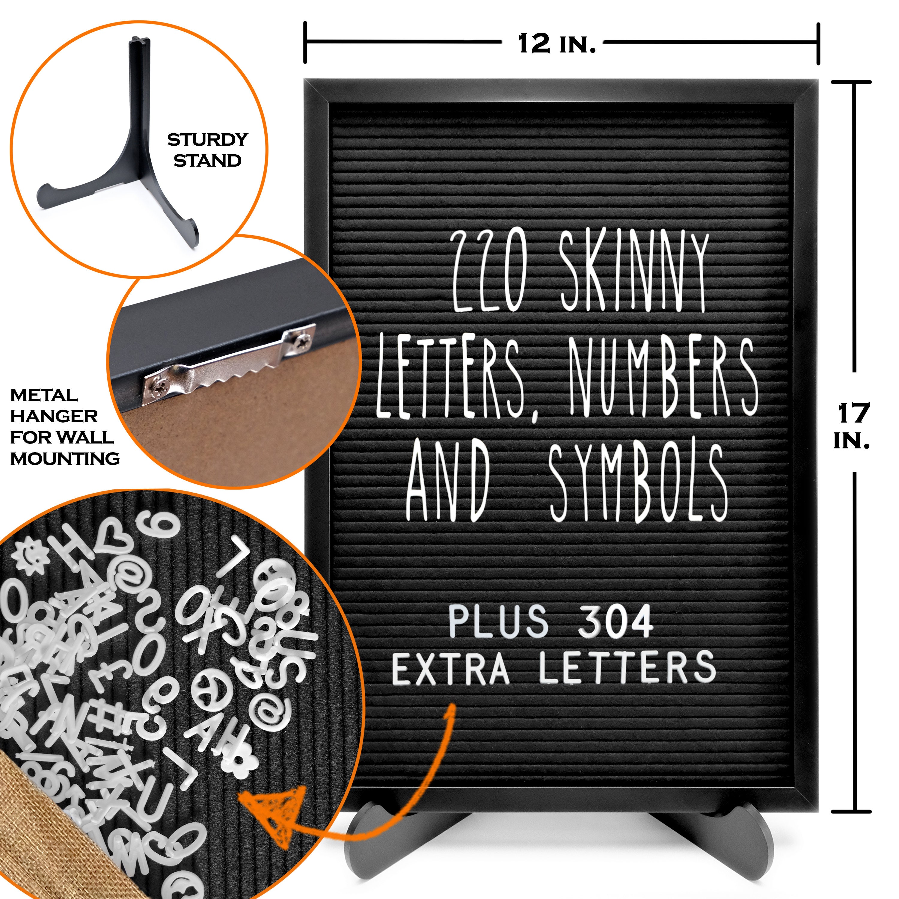 17+ Letter Board With Stand