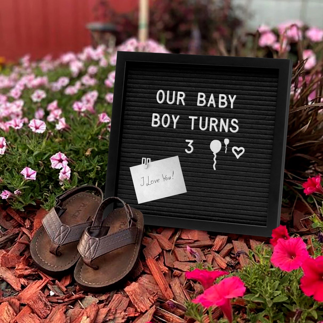 Felt Letter Board Sign Board Letters Changeable Letter Board Etsy