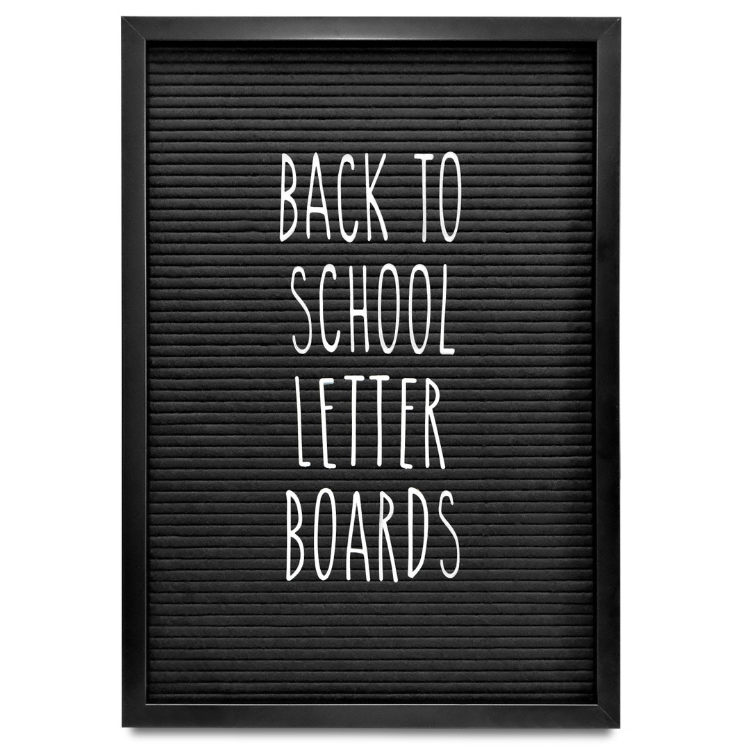 Skinny Felt Board Letters 12x17, Felt Letter Board Baby Announcement