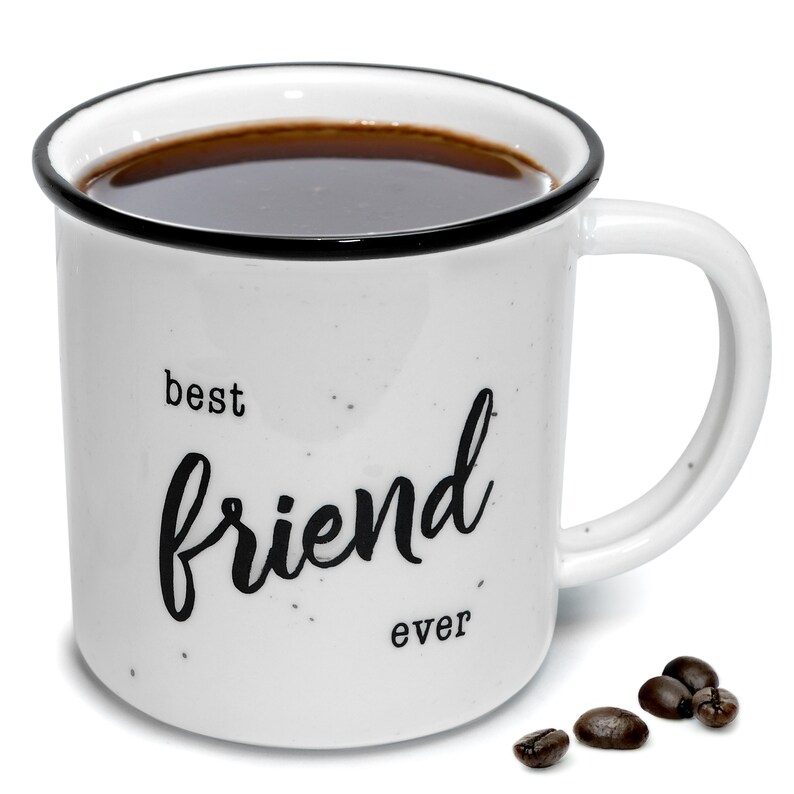 Best Friend Mug 11 Oz. Ceramic Mug. Best Friend Coffee Mug Women Men