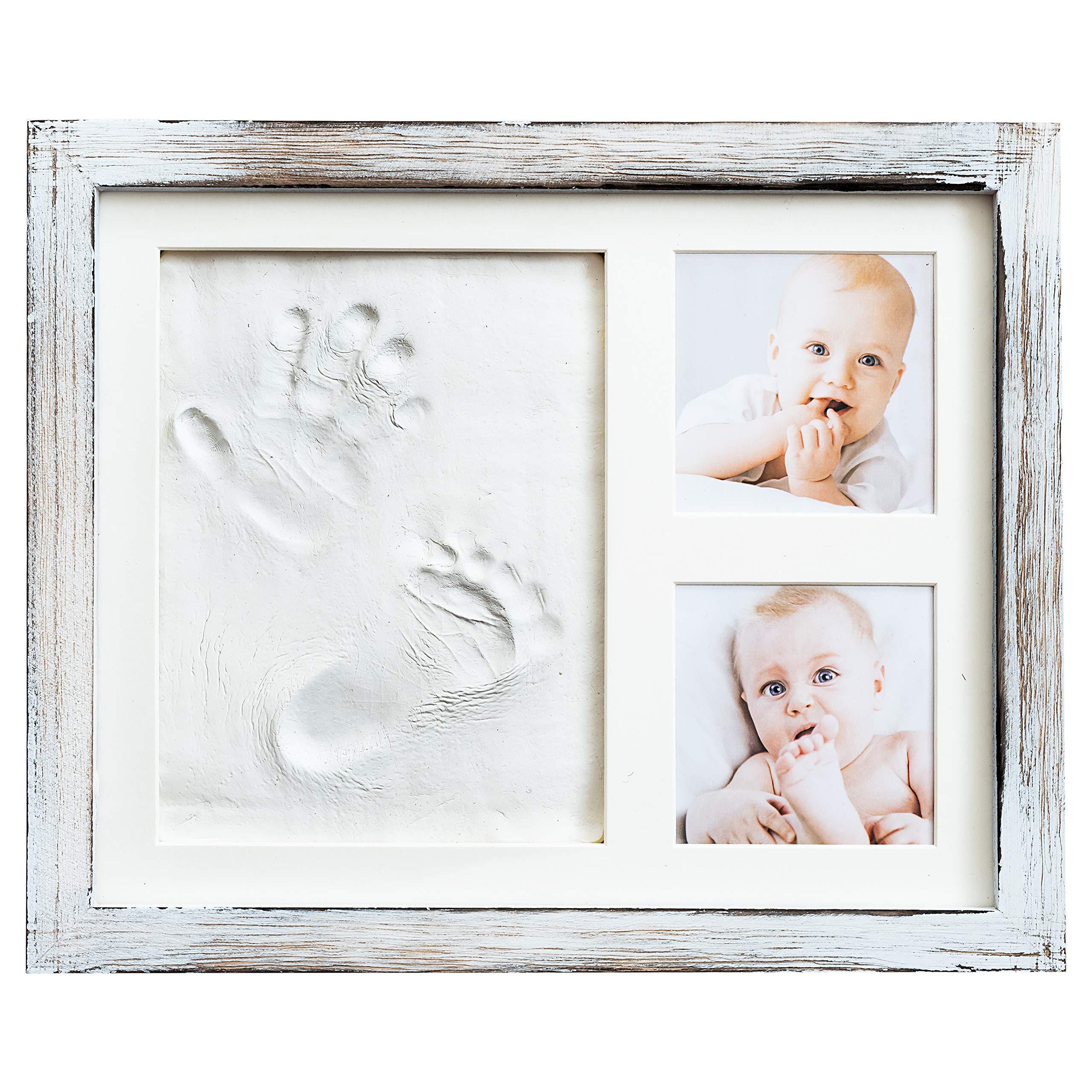 Kit Impronte Mani E Piedi Baby Art - My Baby Touch Con Cornice, Per Neonati 0-3 Anni - Foto 8