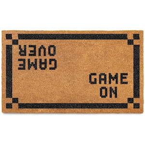 MAINEVENT Game Over Door Mat 30x17 Inch, Nerd Welcome Mat, Funny Nerd Gift, Nerdy Doormat, Nerdy Decor, Geek Decor, Geek Doormat