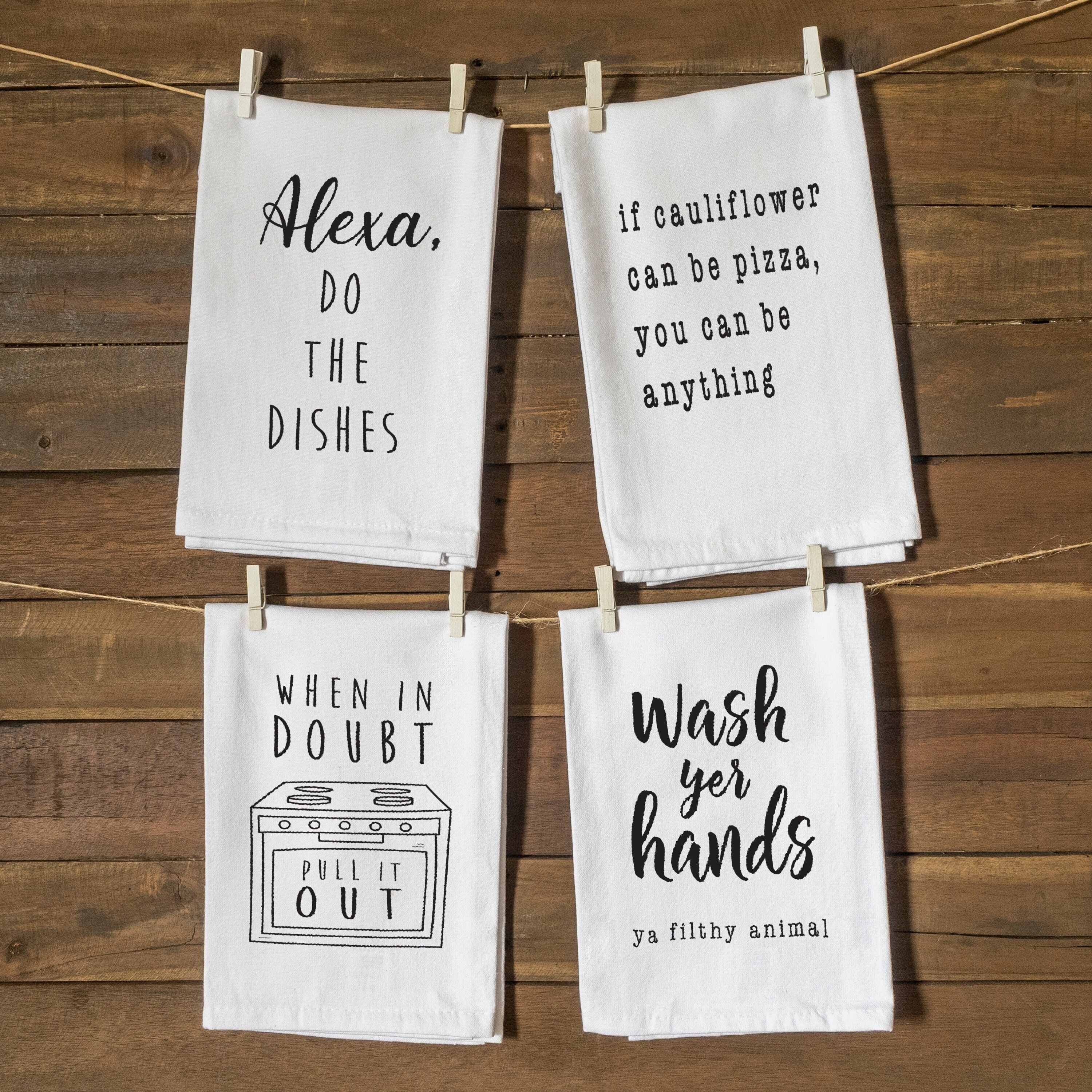 Kitchen Towels With Funny Sayings 