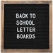 see more listings in the Letter Boards section