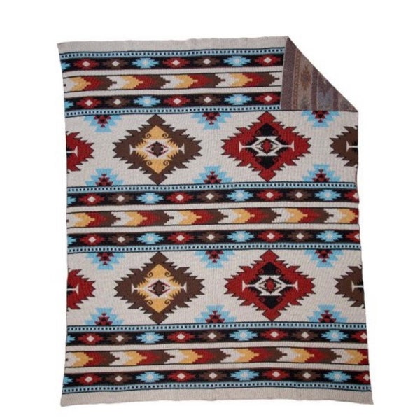 Aztec Blanket Etsy