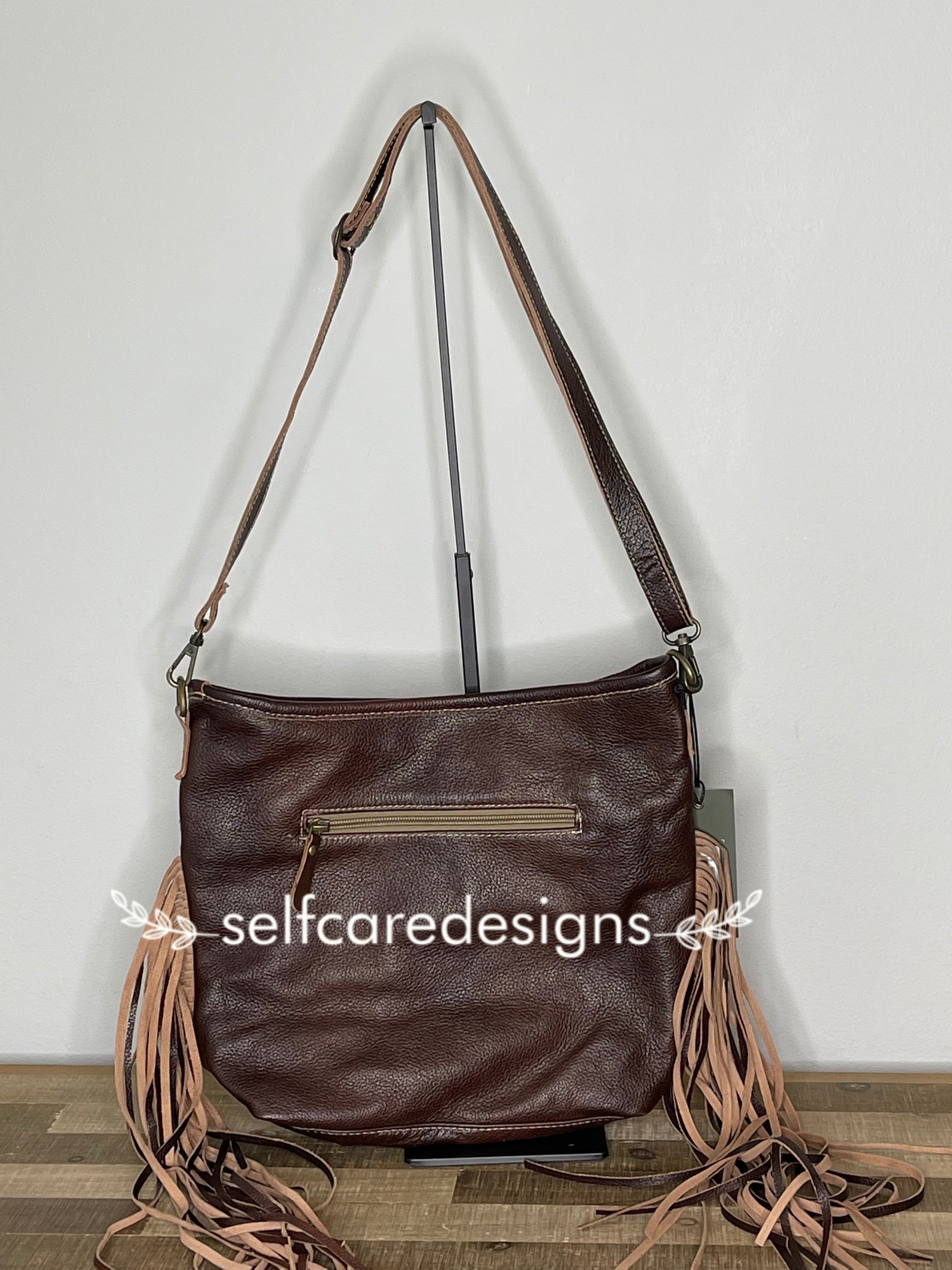 Myra bag Classic etchings fringe leather bag cowhide fringe Etsy