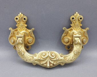 Paire de style antique classique grand cabinet tiroir poignée fonte pull coupe CH5 Paire de style antique classique grand cabinet tiroir poignée fonte pull coupe CH5
