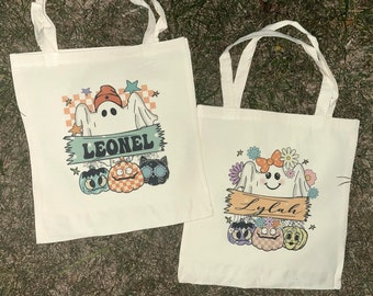 Personalized Halloween Bag, Trick or Treat Bag