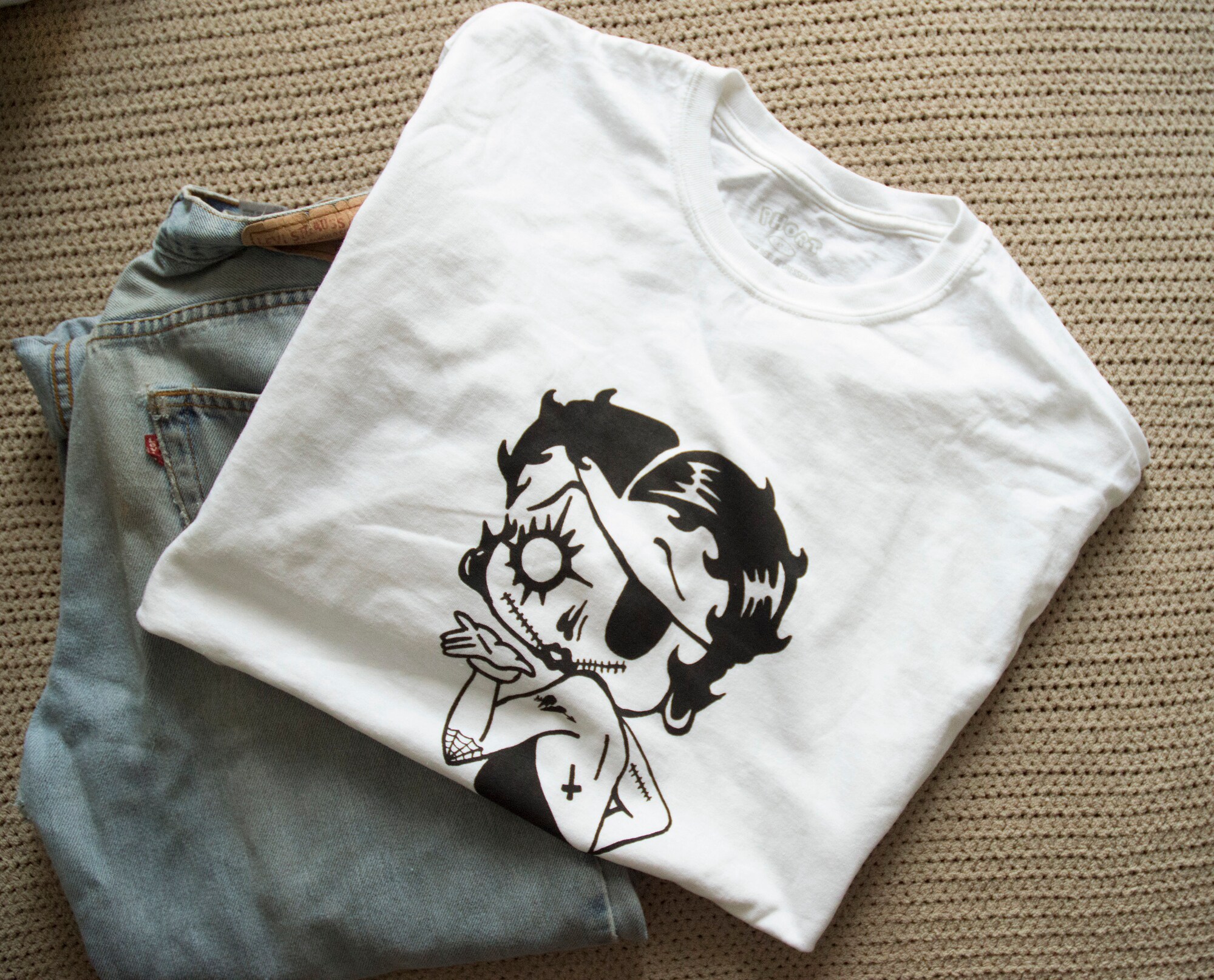 Betty Boop Gothic T-Shirt Betty Boop Gothic T-Shirt