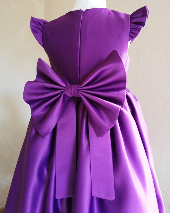 purple dress for birthday party