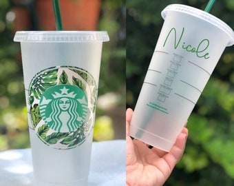 Personalized Starbucks Reusable Ice Coffee Cups 24oz Cup Personalized Starbucks Reusable Ice Coffee Cups 24oz Cup