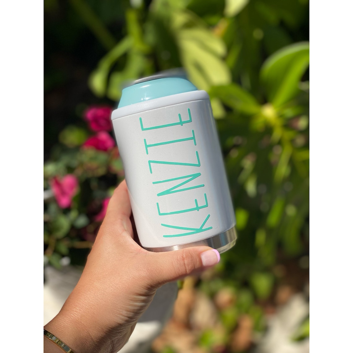 Custom Girly Monsters Can Cooler (Personalized