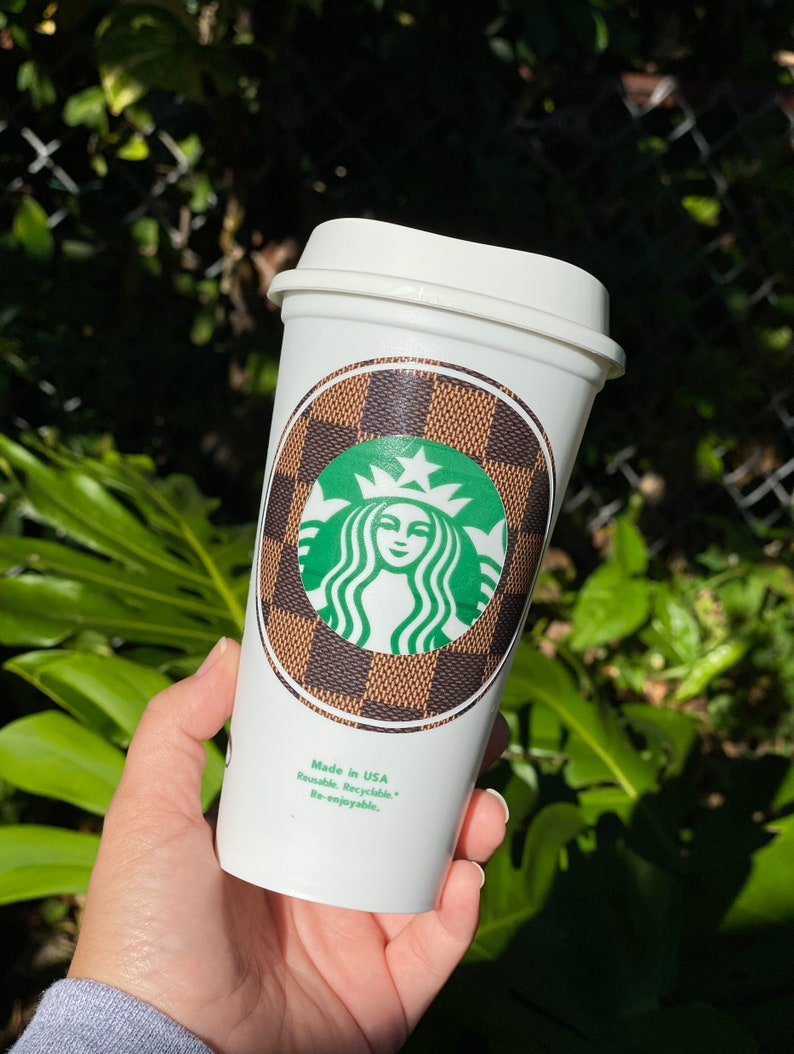Personalized Starbucks Reusable Coffee Cups 16oz Cup Etsy