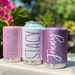 Personalized Standard Can Cooler, Stainless Steel Insulated Cooler, Bridesmaid Gift, Beer Can Cooler, Soda Can Cooler, 12 oz can 