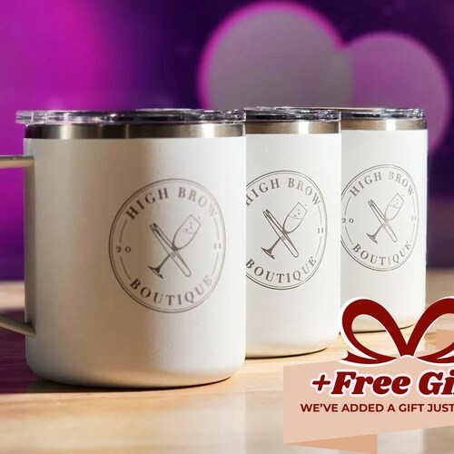 Vaso térmico con logotipo personalizado, regalos corporativos al por mayor, regalo personalizado de agradecimiento a los empleados, taza aislante grabada, muestra de artículos promocionales para empresas