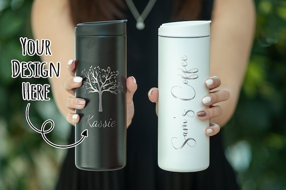 Insulated Skinny Stainless Steel Tumbler - 18oz Coffee Tumbler