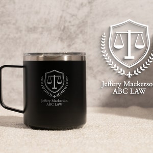 Lawyer Gift • Barrister Gift • Personalized Gift for Law Firm • Personalized Lawyer Gift • Lawyer Graduate Gift • H120LO