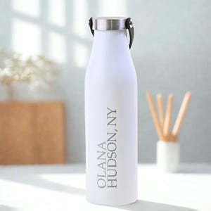 Benutzerdefiniertes Logo, gravierte Flasche, Thermoflasche, personalisierter Laser gravierter Becher, doppelwandiger Edelstahl, Reise-Trinkgeschirr Geschenk