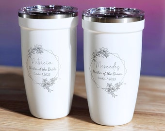 Custom Tumblers for Mother of the Bride and Mother of the Groom • P16