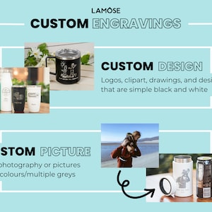 Dog Photo Tumbler, Personalized Insulated Travel Tumbler, Dog Dad Dog Mom Gift, Dog Owner Gift, Insulated 16 oz E160PH Bild 7