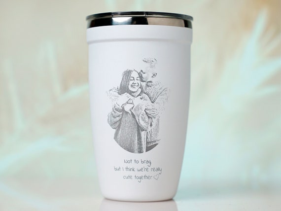 Custom Photo Tumblr 16oz., Coffee Tumbler for Men, Coffee Mug for  Boyfriend, Custom Coffee Mug, Coffee Mug Idea P160PH 