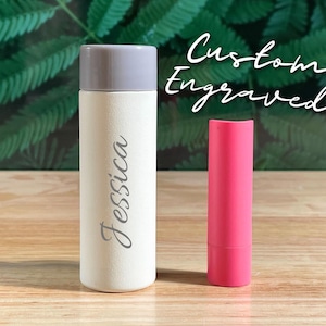 Bridesmaid Gift, Engraved Lipstick Holder, Custom Makeup Organizer, Personalized Case