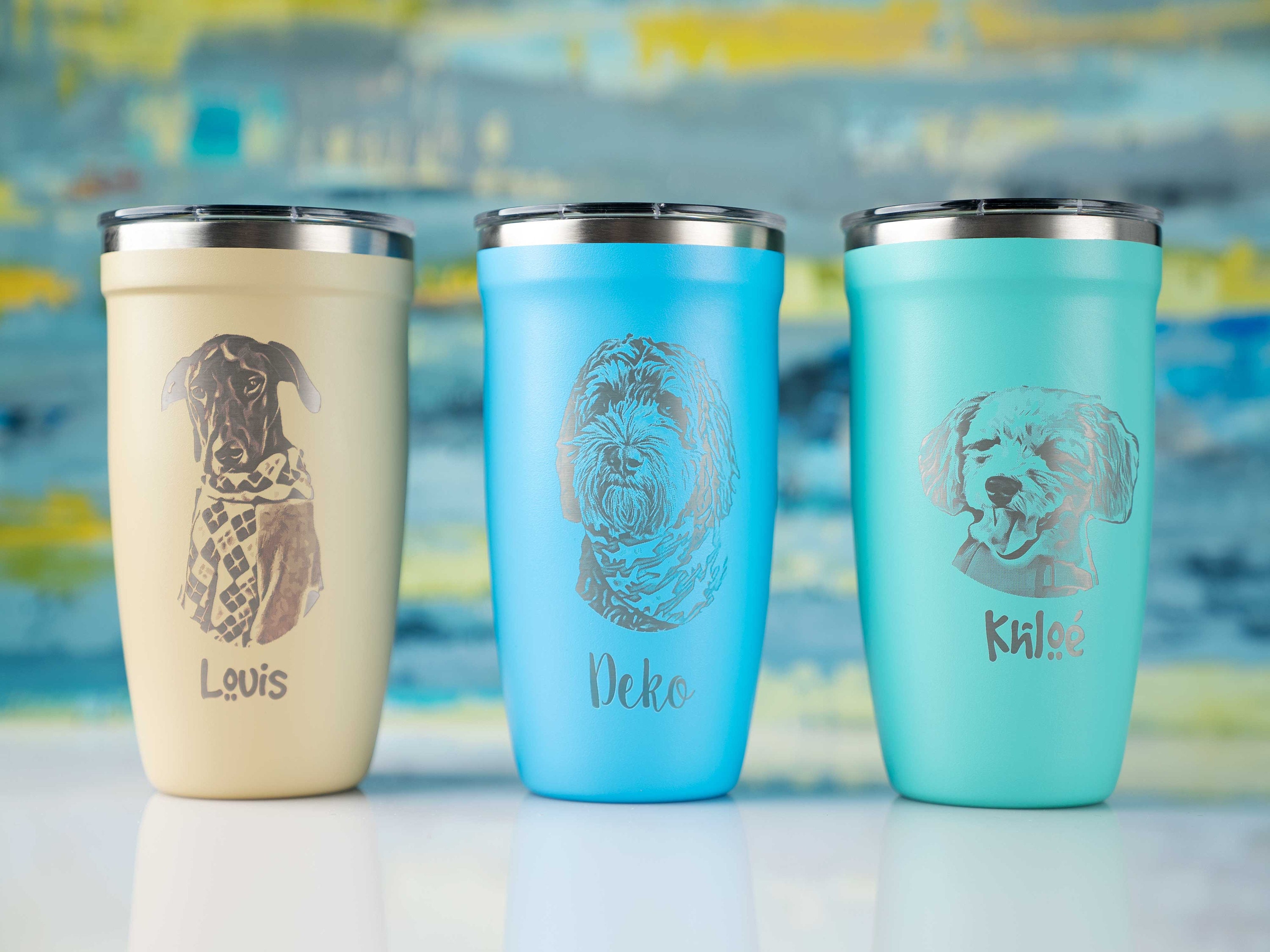 Custom Dog Mug Personalized Photo Mug 16 oz Fur Dad Gift Etsy