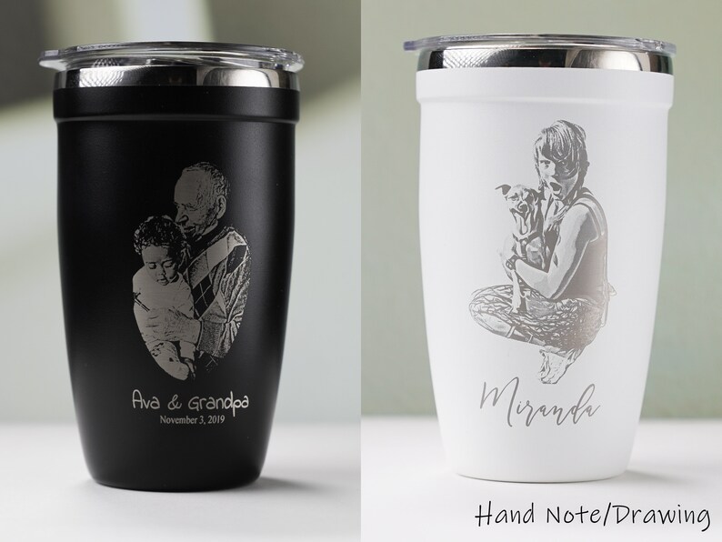 Vertical Name Engraved Tumbler Personalized Name Tumbler Etsy Canada