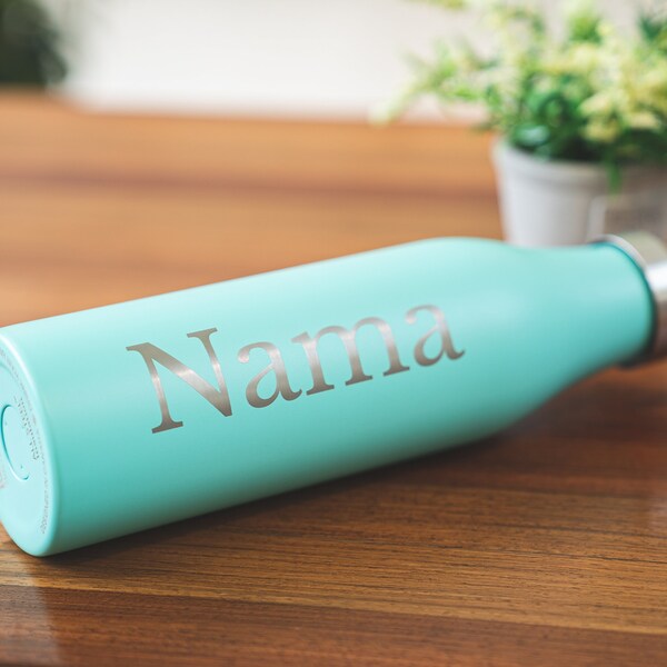 Name Engraved Bottle 28oz, Gifts for Him, Personalized Water Bottle, Custom Engraving, Laser Engraved Insulated Bottle • R28