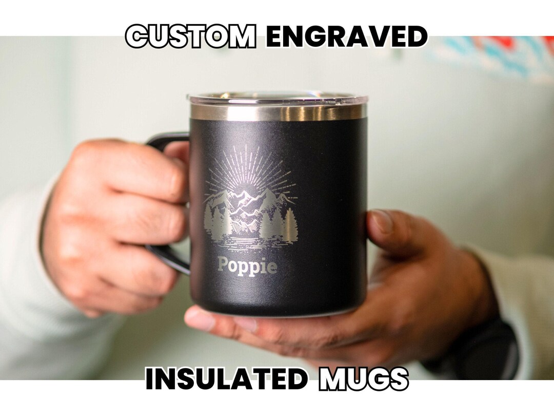 Opa Tasse mit Gravur, Namenstasse, personalisiertes Geschenk