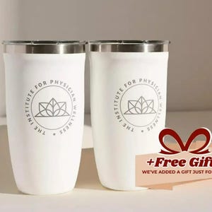 Engraved Travel Tumbler: Custom Logo Drinkware (16oz, Insulated)