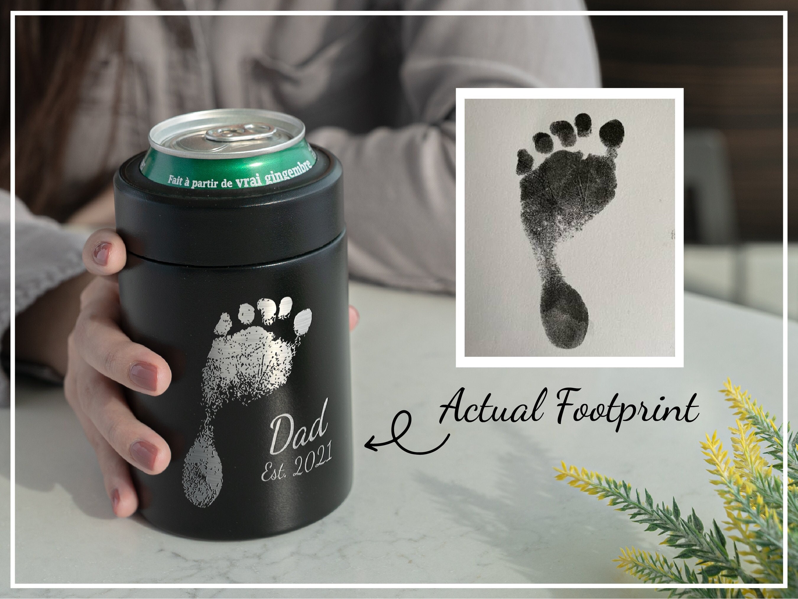 Frost Buddy Personalized Universal Can Cooler for 12oz Cans Slim Cans Beer  Bottles 16oz Cans Stainless Steel Drink Insulator Christmas Gift 